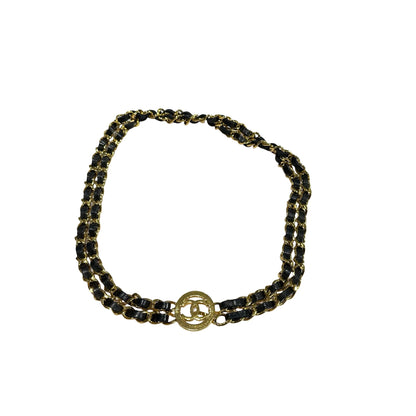 Used Chanel Belt Gold