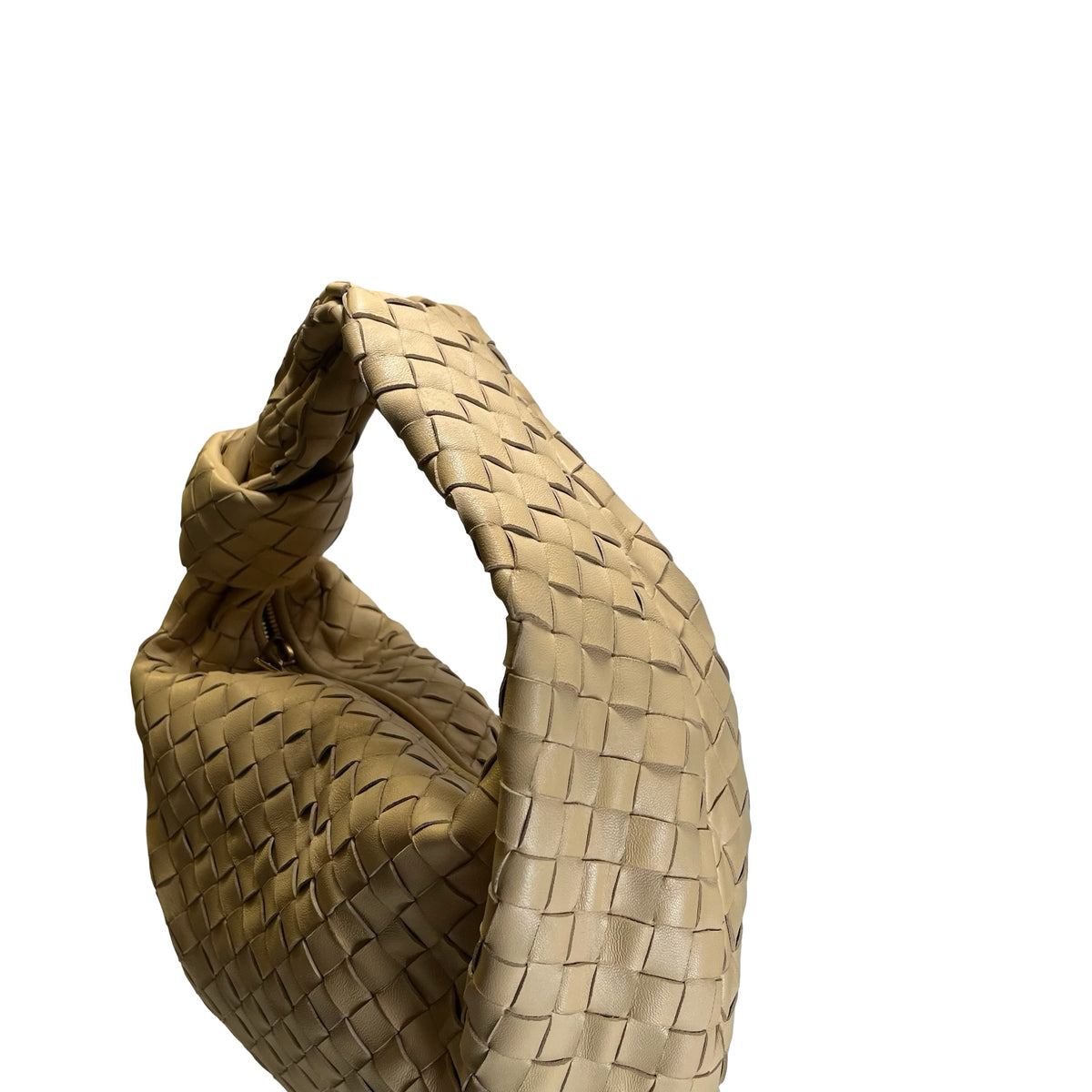 Used BOTTEGA VENETA Handbag Beige ghw