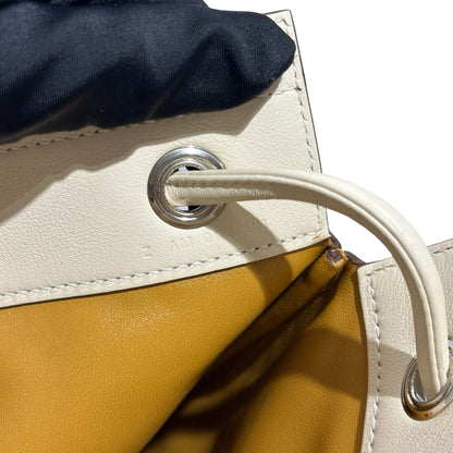 Used HERMES Swift Mini Aline Cross body bag 4B Biscuit Nata PHW