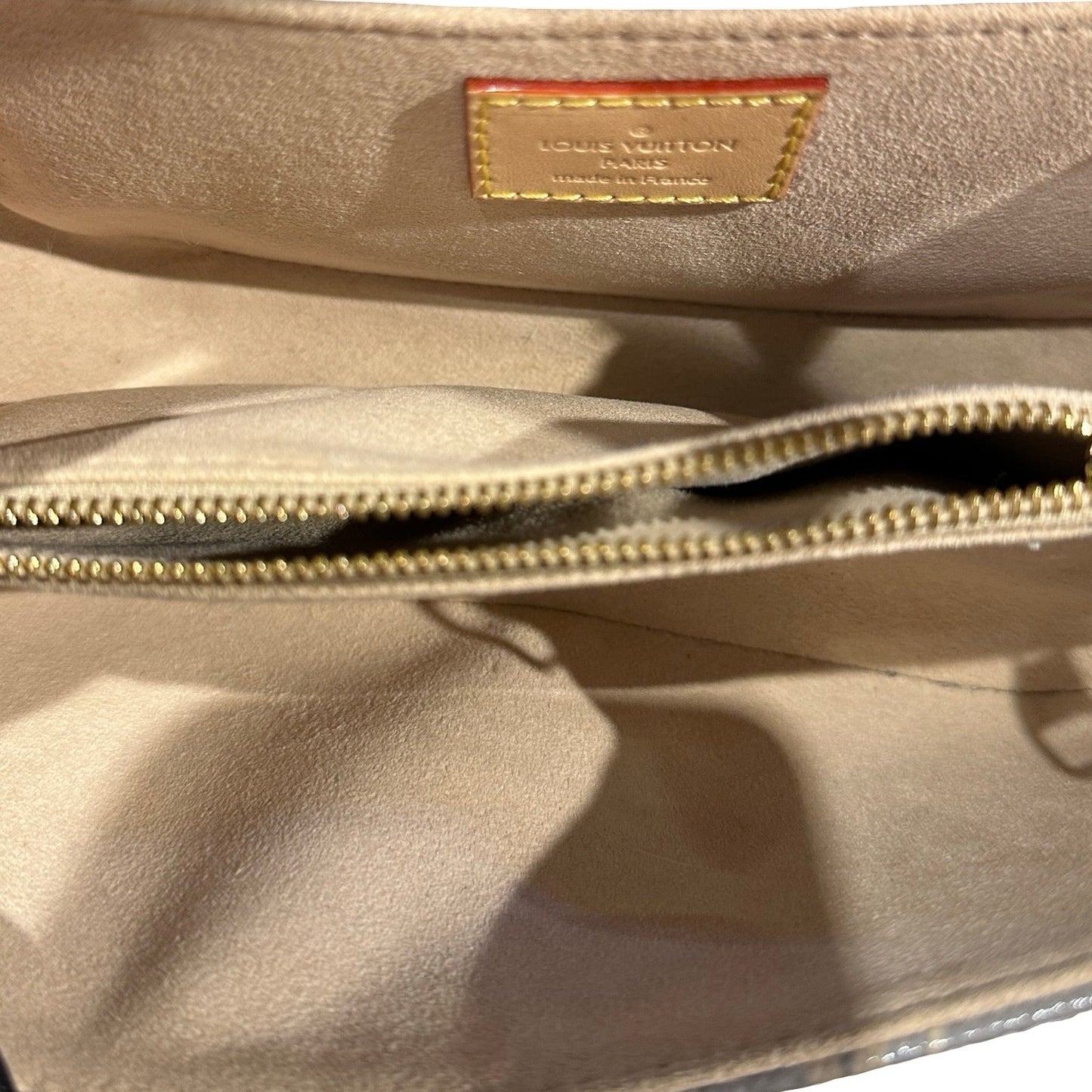 Used LOUIS VUITTON Autres Touiles Monogram Pochette Métis Shoulder Bag Gray GHW