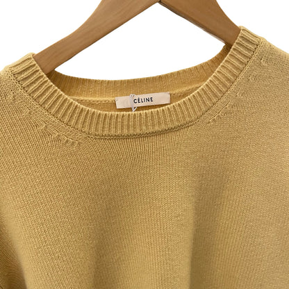 Used CÉLINE Cashmere Sweater Clothes Yellow