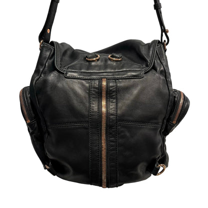 Used ALEXANDER WANG Solid color Marti Backpack Black GHW