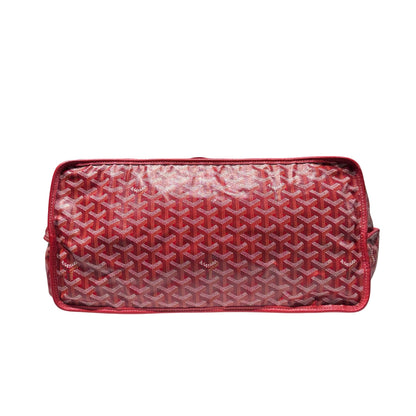 Used GOYARD Tote GM Tote Bag Red