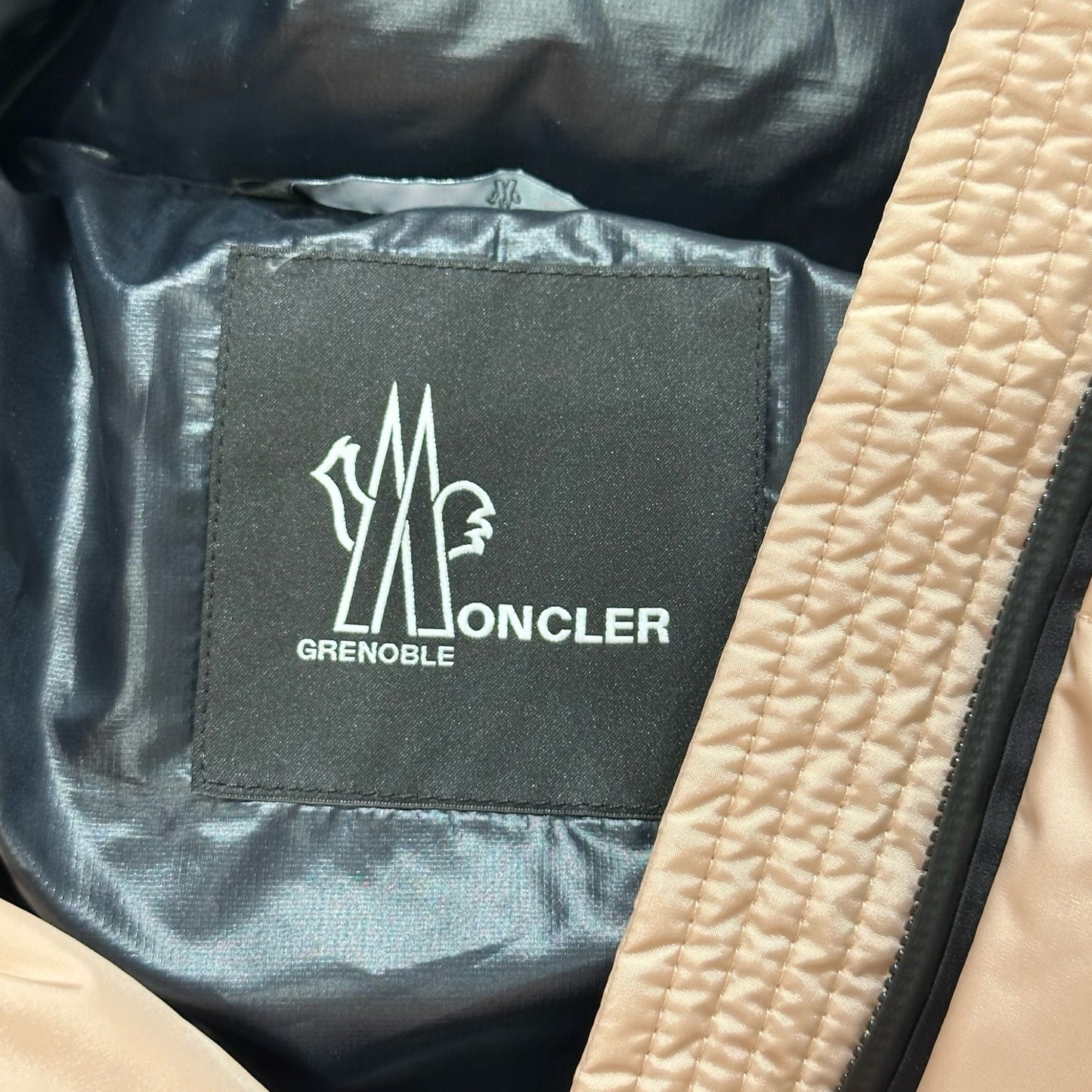 Used MONCLER Grenoble Bouqetin Down Jacket Light Pink