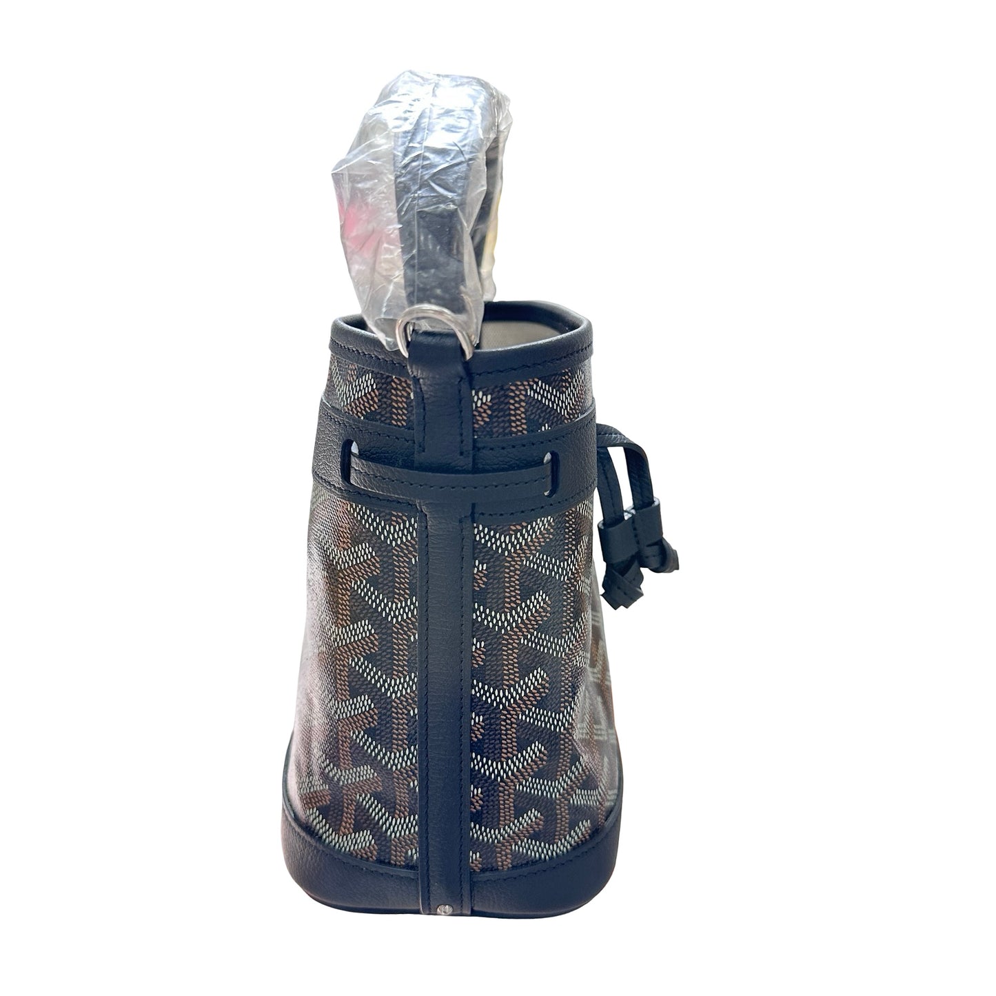 New GOYARD Mini Bucket Bag Black PHW