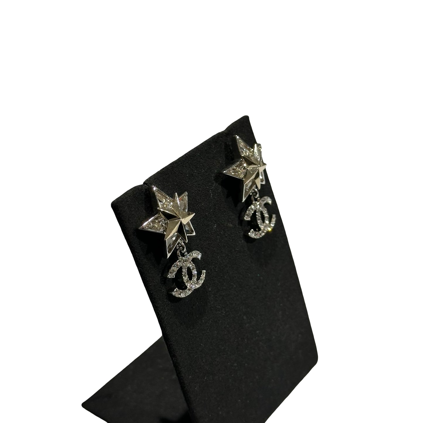 Used Chanel Earrings Gold