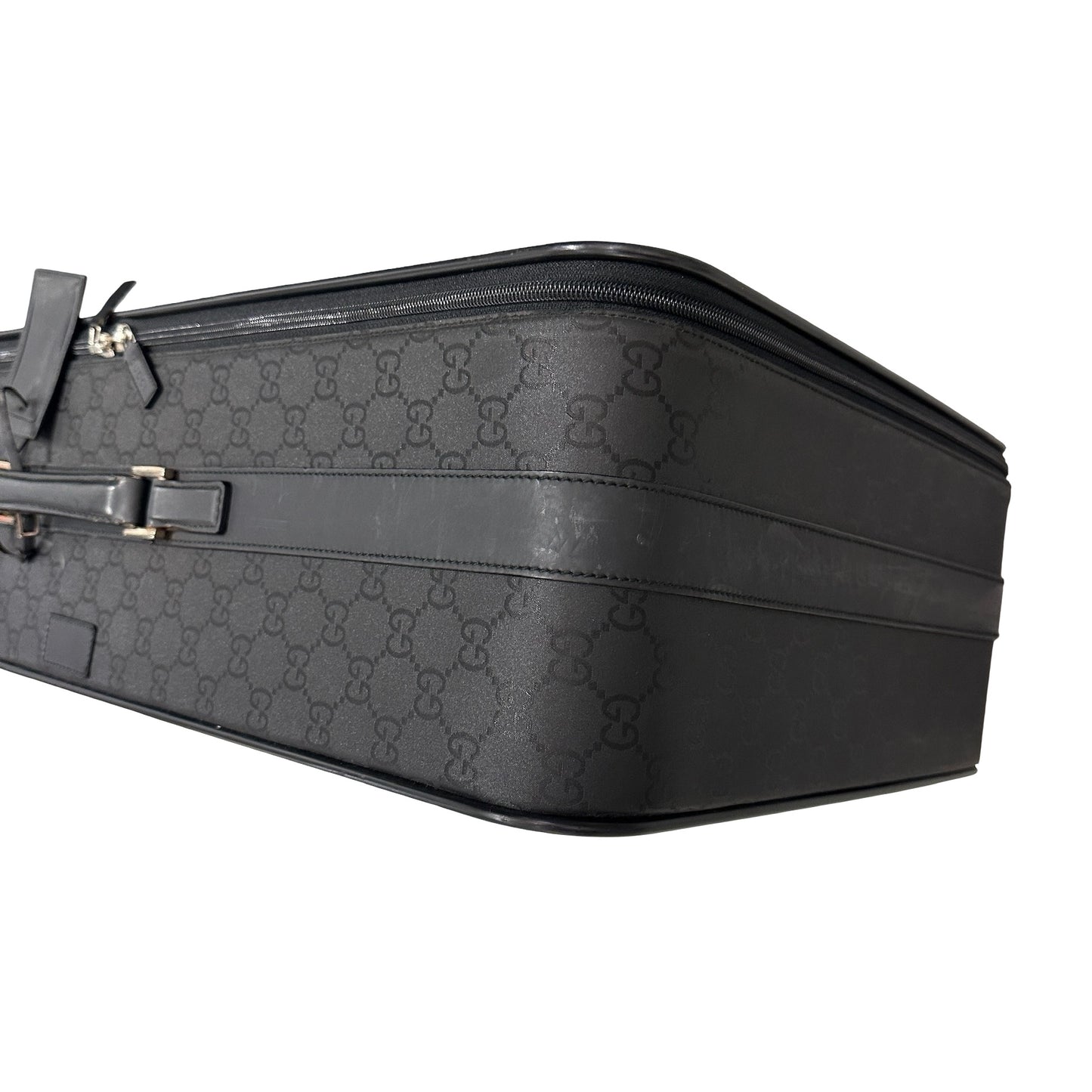 Used GUCCI GG Monogram GG Monogram Luggage Luggage Black