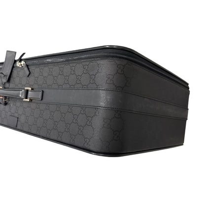 Used GUCCI GG Monogram GG Monogram Luggage Luggage Black