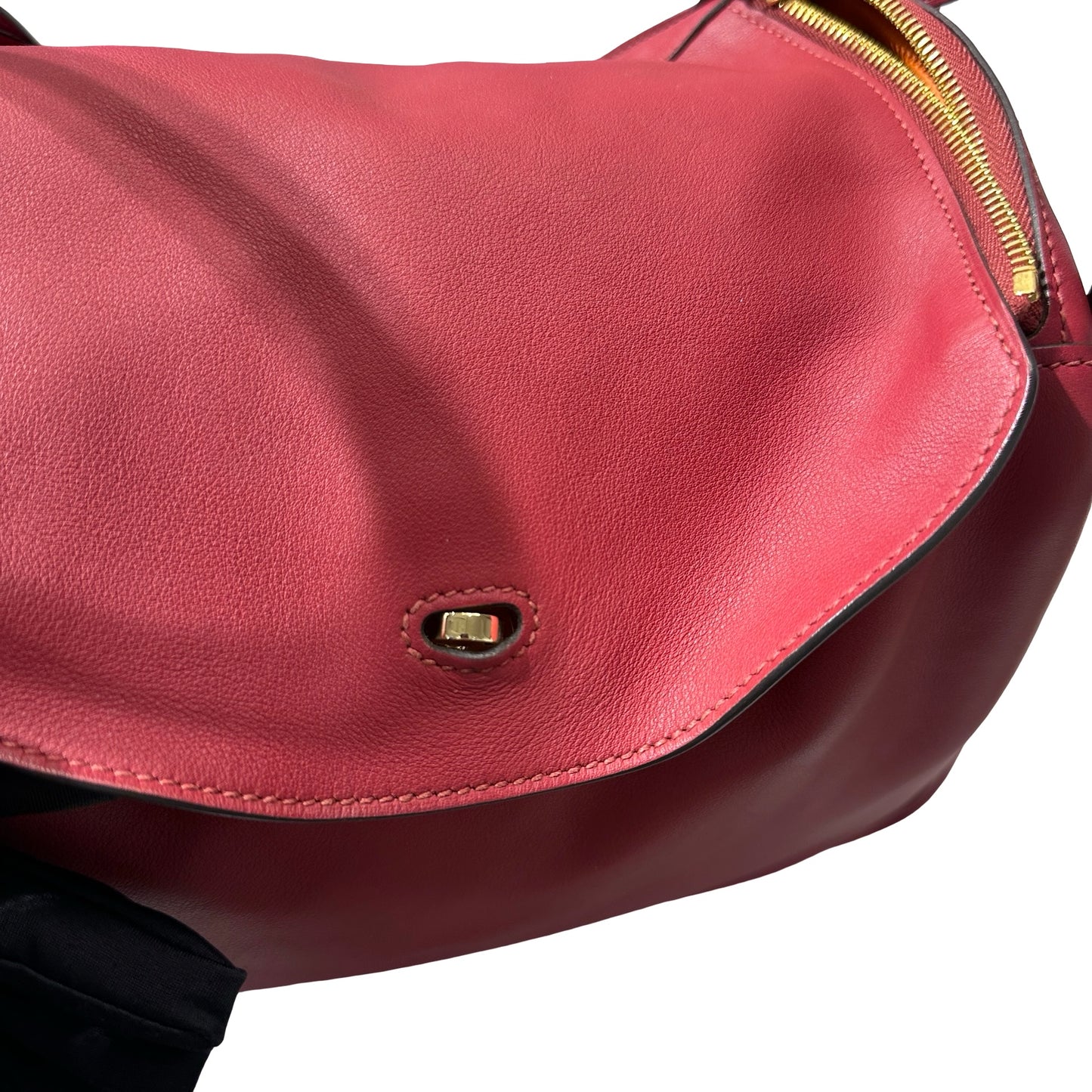 Used HERMÈS Lindy 30 Tote Bag Pink GHW