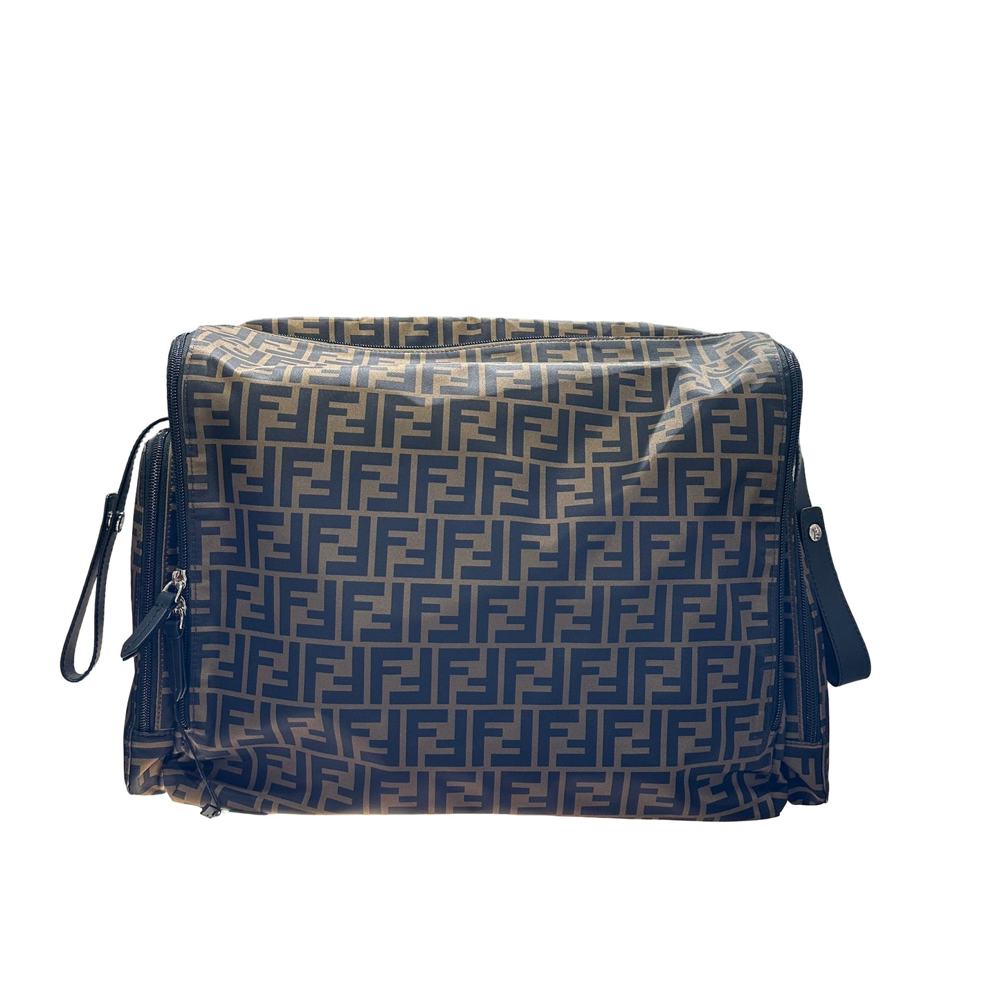 Used FENDI Shoulder Bag Multi colour Brown Black