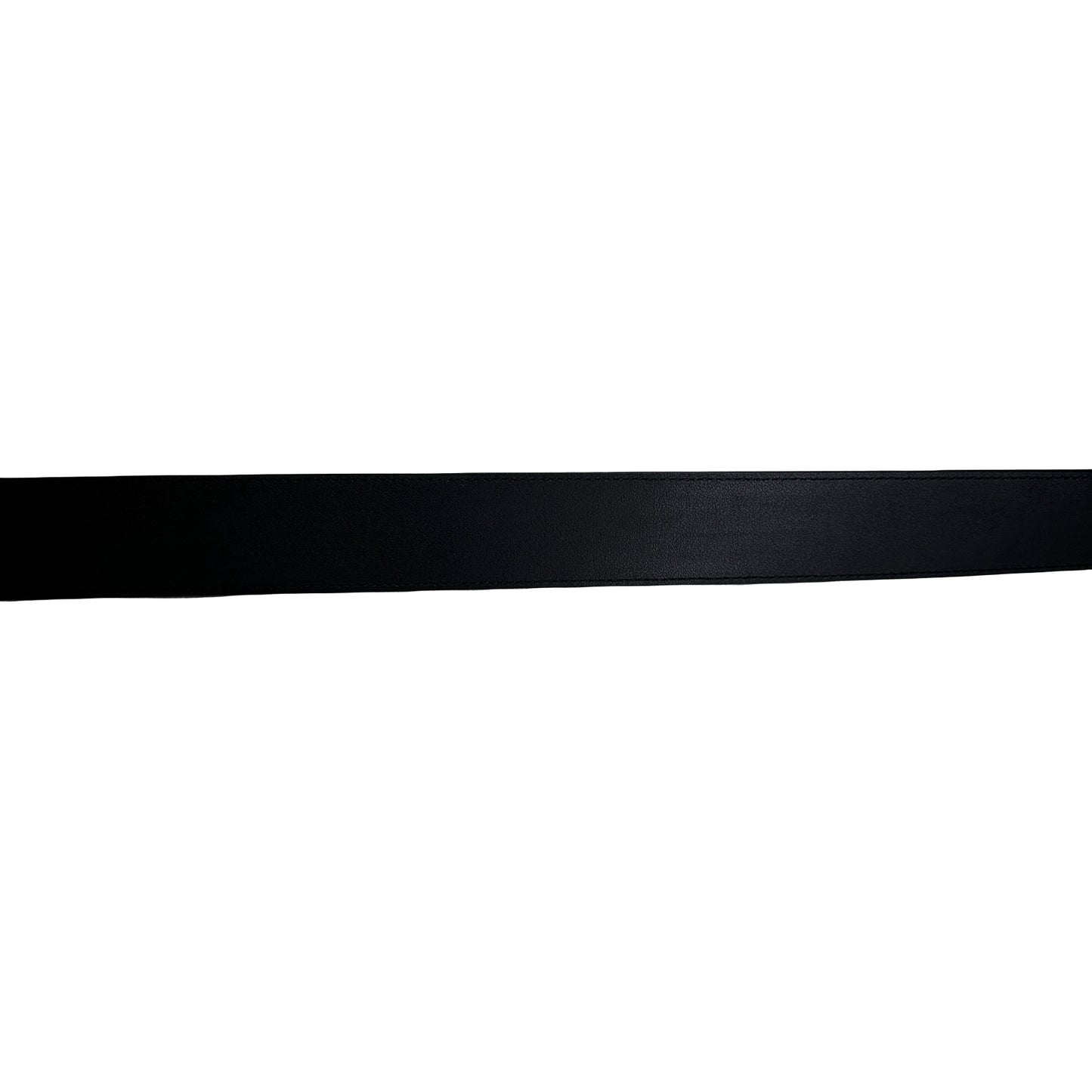 Brand New GUCCI Leather Double G Marmont Belt Black GHW