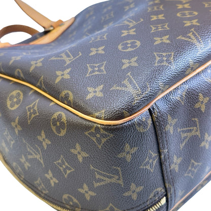 Used LOUIS VUITTON Monogram Canvas Montsouris Handbag Brown GHW