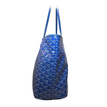 Used GOYARD Canvas Tote PM Tote Bag Blue