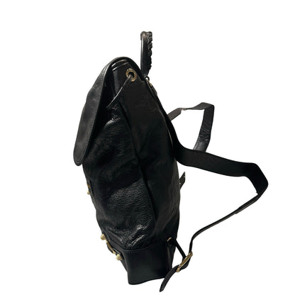 Used BALENCIAGA Backpack Black GHW