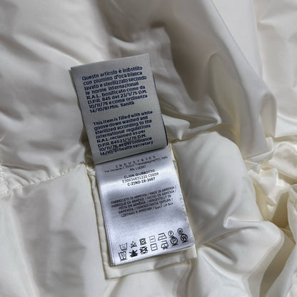 Used MONCLER Puffer Clion Giubbotto Clothes White