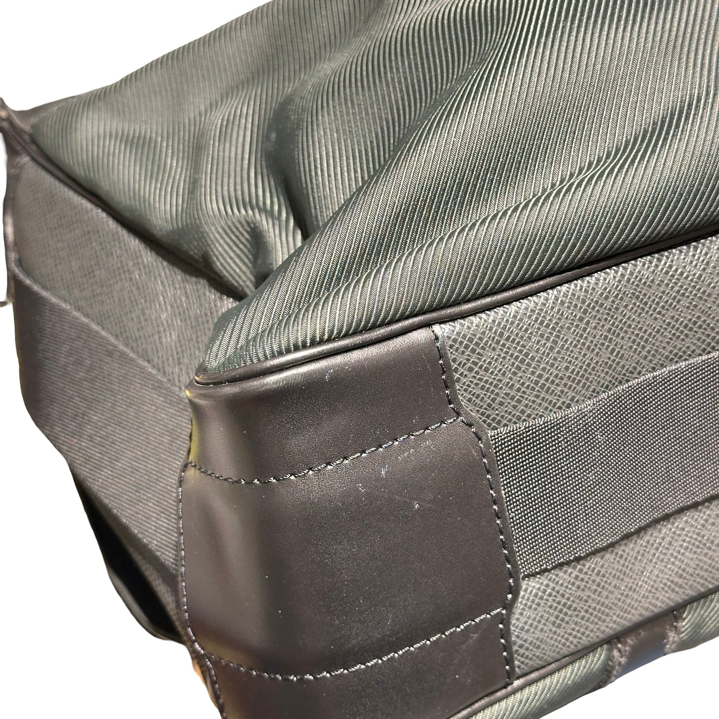 Used LOUIS VUITTON Cross Body Cross Body Bag Black Green PHW