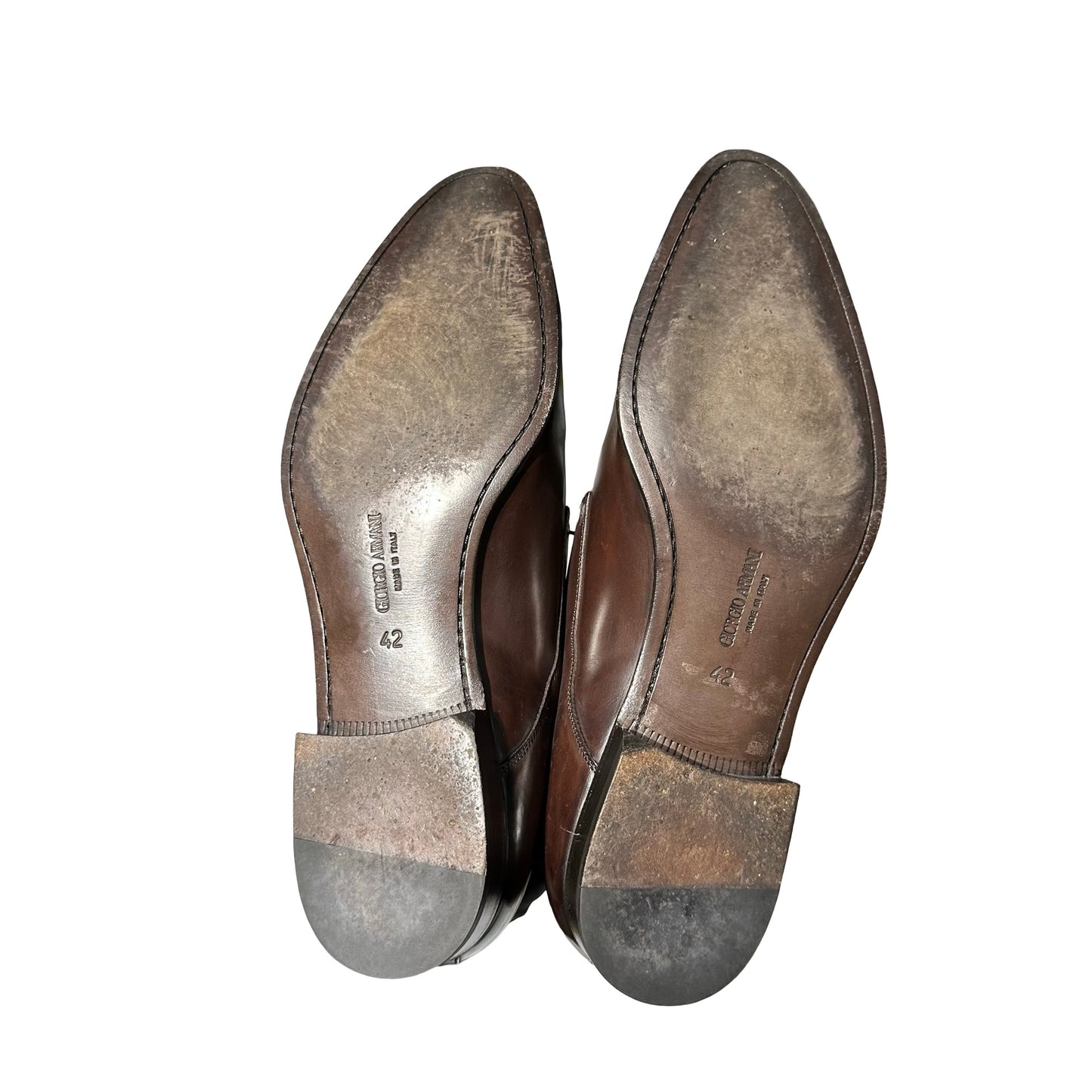 Used GIORGIO ARMANI Shoes Brown