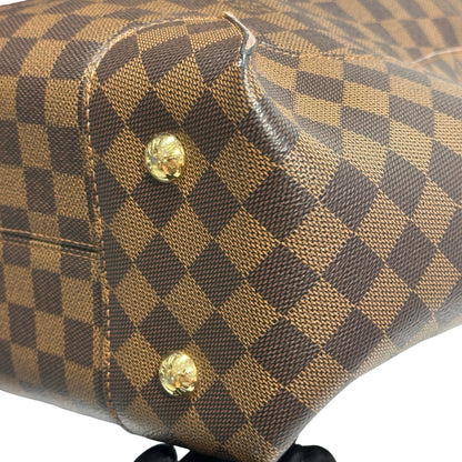 Used LOUIS VUITTON Monogram coated canvas Damier Cassa Hobo Shoulder Bag Brown GHW
