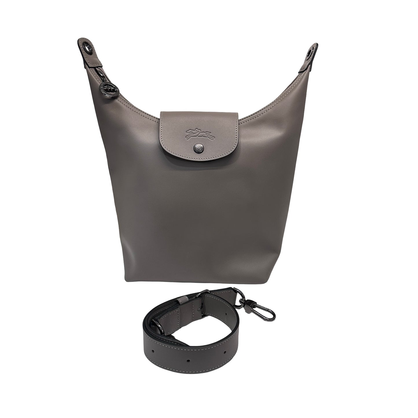 Used LONGCHAMP Shoulder Bag Gray
