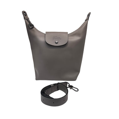 Used LONGCHAMP Shoulder Bag Gray