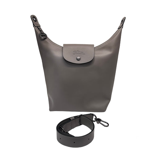 Used LONGCHAMP Shoulder Bag Gray