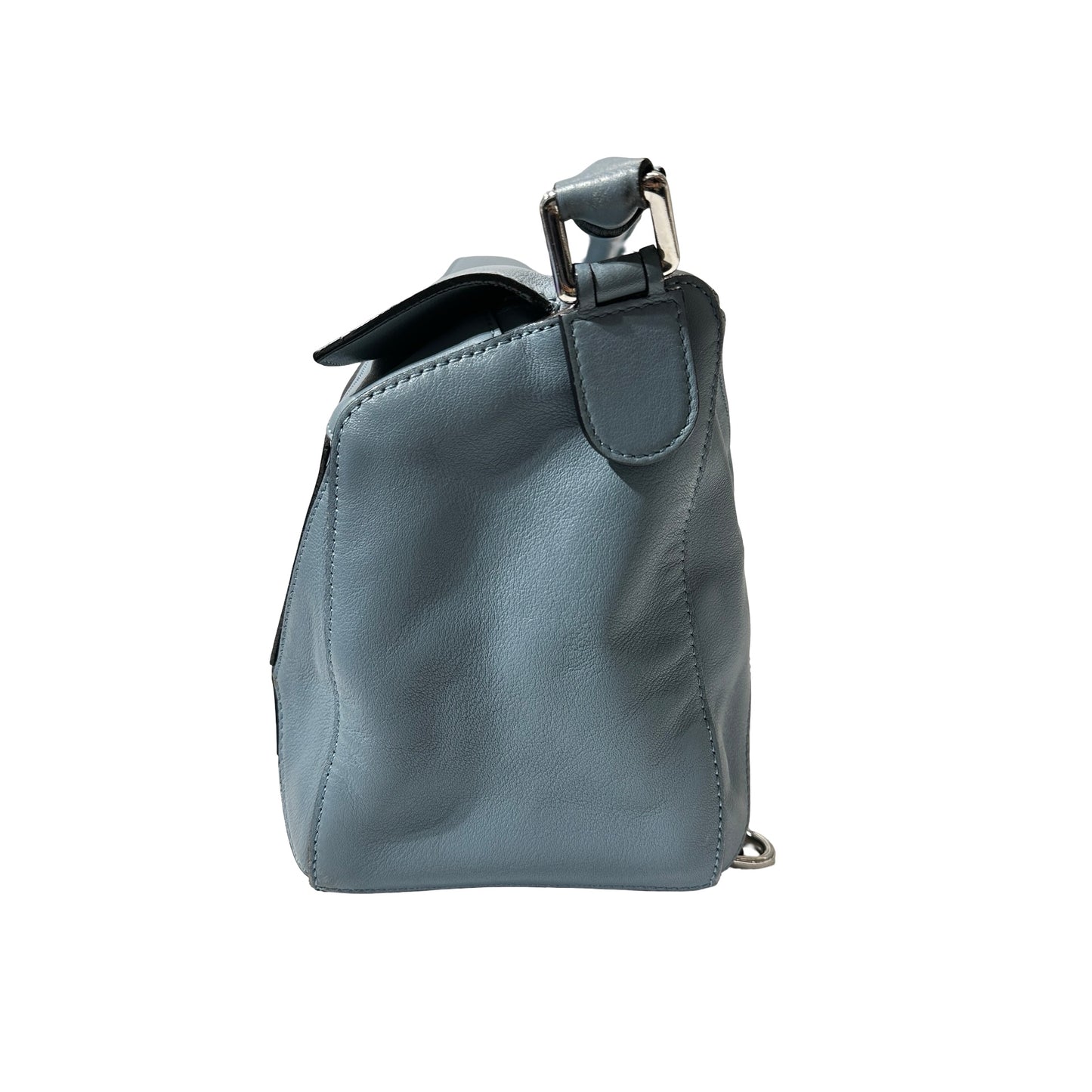 Used LOEWE Calfskin Leather Puzzle Medium Cross Body Bag