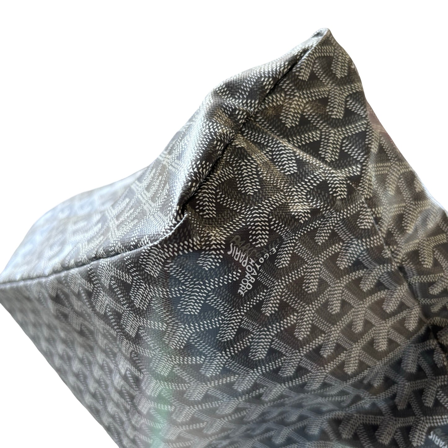 GOYARD Goyardine Bohème Hobo Hobo Bag Grey