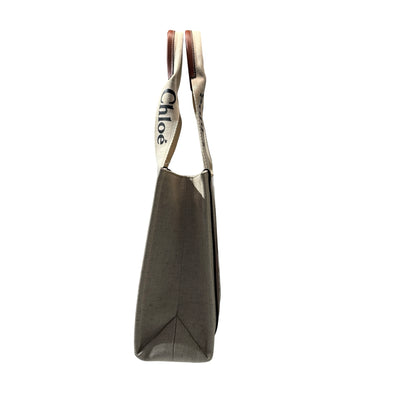 New Chole Medium Tote Tote Bag Beige