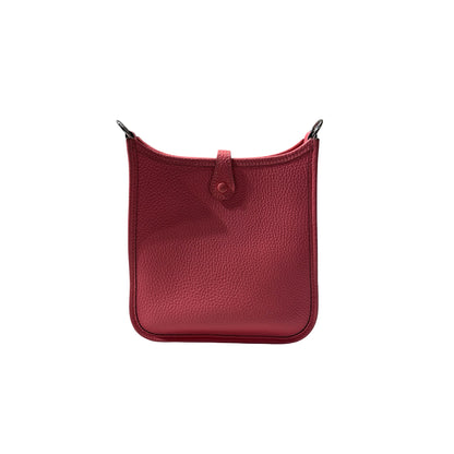 Used HERMÈS Mini Evelyne Shoulder Bag PHW Pink