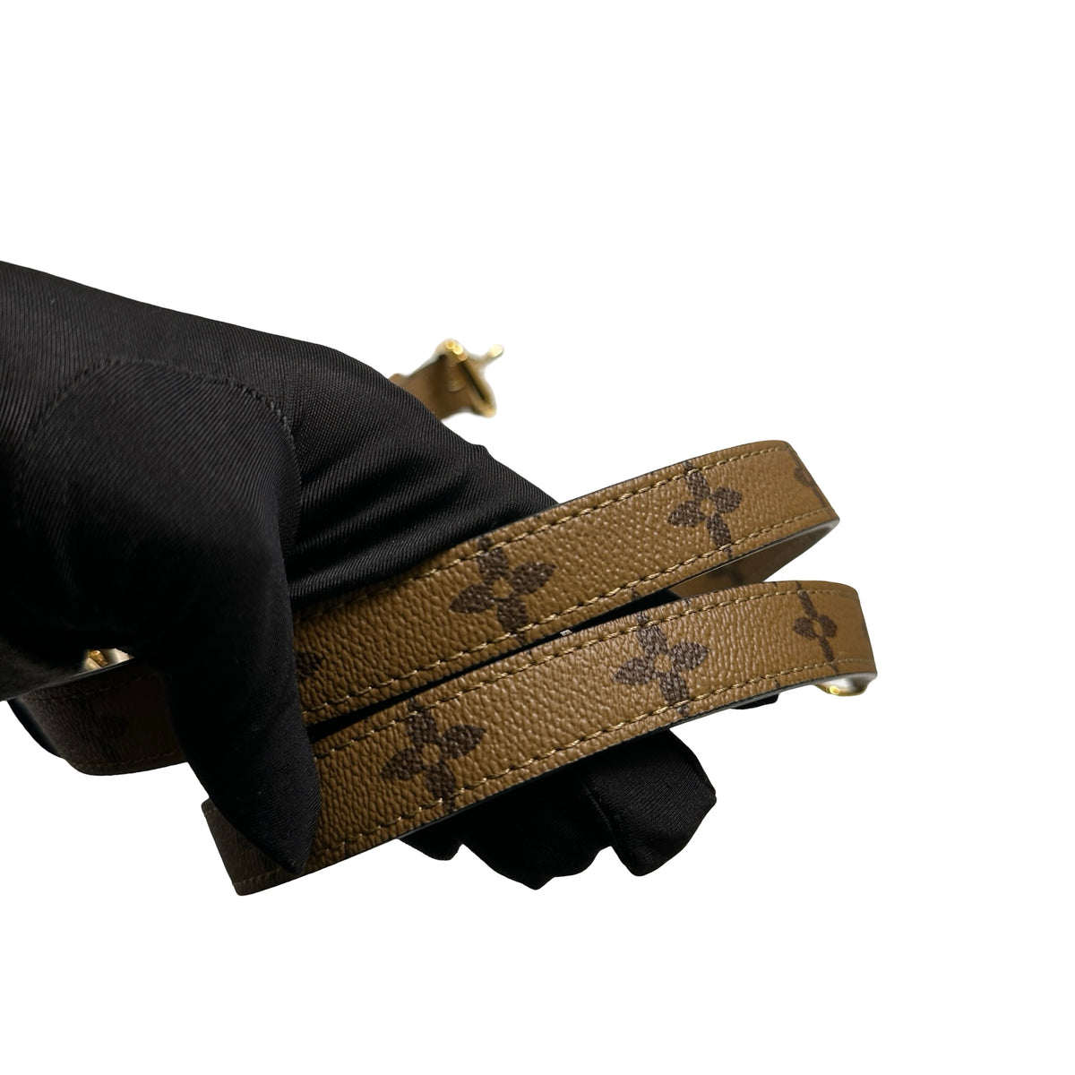 Used LOUIS VUITTON Monogram Monogram Reverse Pochette Metis Crossbody Bag Brown Light Brown