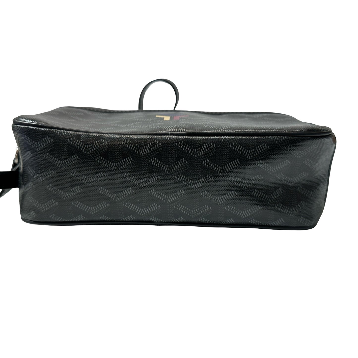 Used Goyard Canvas Coated Canvas Camera Camera Bag Black PHW