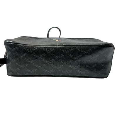 Used Goyard Canvas Coated Canvas Camera Camera Bag Black PHW