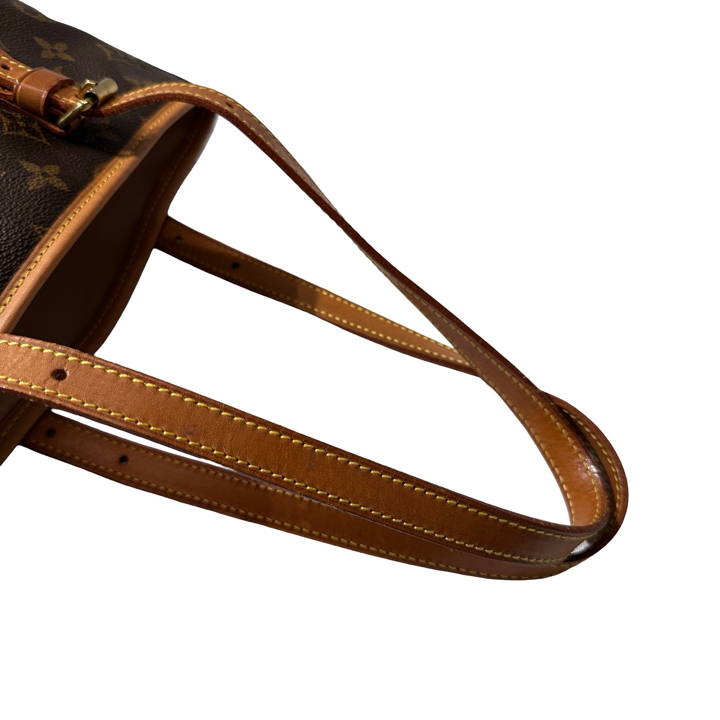 Used LOUIS VUITTON Monogram Tote Bag Brown GHW