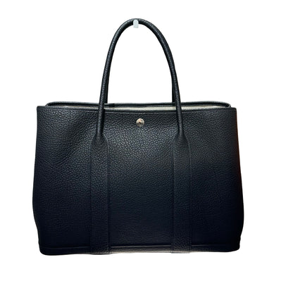 Used HERMÈS GP36 Handbag Black PHW