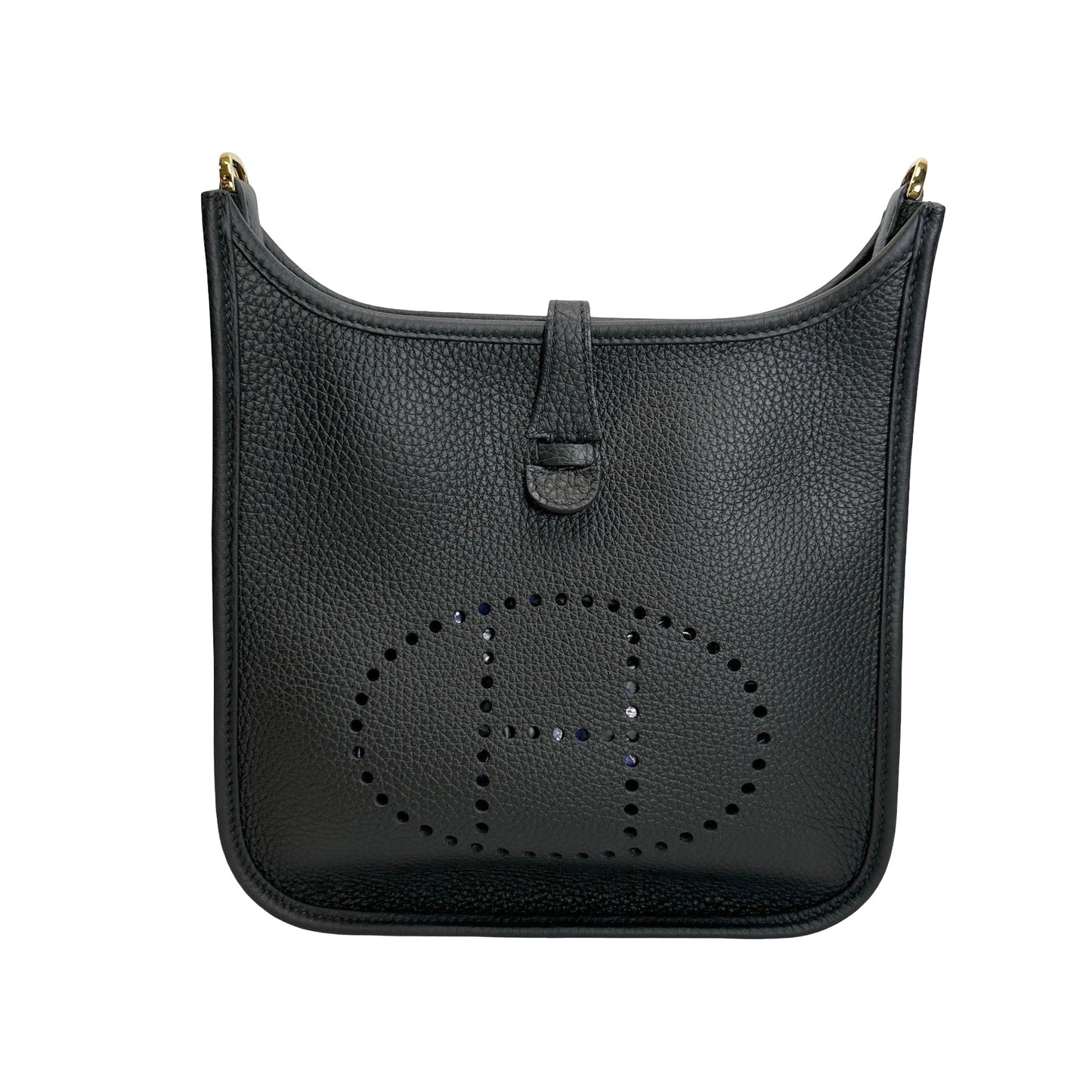 Brand New HERMES TC Evelyn 23 Shoulder Bag Black