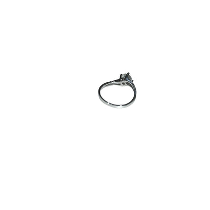 Used NO BRAND Diamond Ring Silver