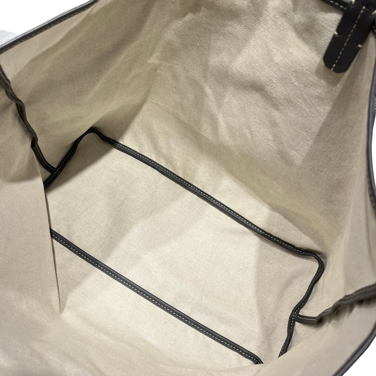 Used Goyard Canvas Tote PM Tote Bag Gray
