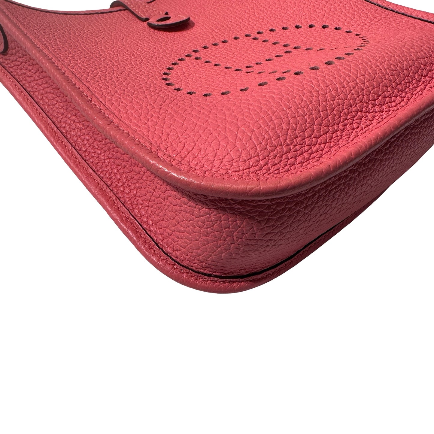 Used HERMÈS Mini Evelyne Shoulder Bag PHW Pink