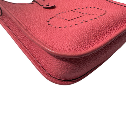 Used HERMÈS Mini Evelyne Shoulder Bag PHW Pink