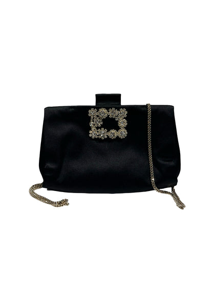 Used ROGER VIVIER Clutch Clothes Black