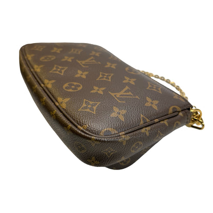 Used LOUIS VUITTON Monogram Multi Pochette Accessories Cross body bag Brown