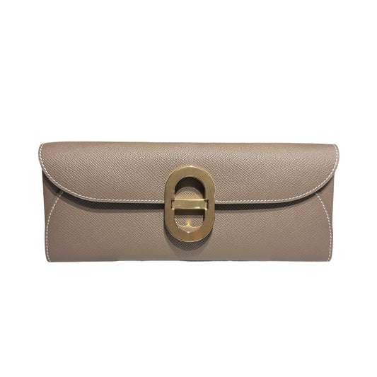 Unused HERMÈS Chaine d'Ancre To Go Cross Body Bag Etoupe GHW