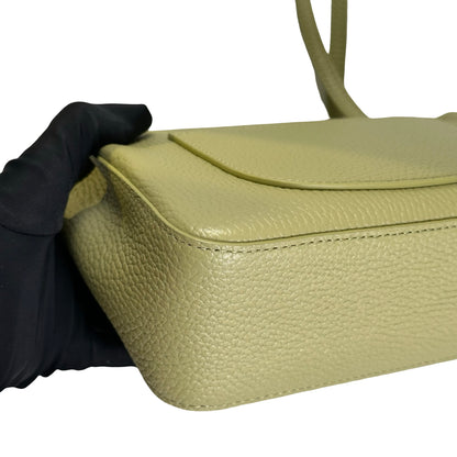 Brand New CHANEL Caviar Leather Mini Flap Bag Shoulder Bag Green GHW