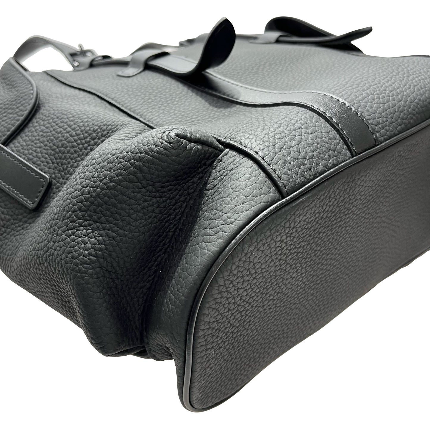 Used LOUIS VUITTON Taurillon Leather Christopher Tote Two Way Shoulder Bag Black
