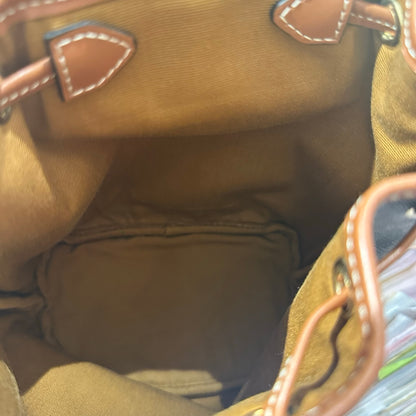Used CÉLINE Canvas Used Céline Canvas Backpack Brown GHW Backpack Brown