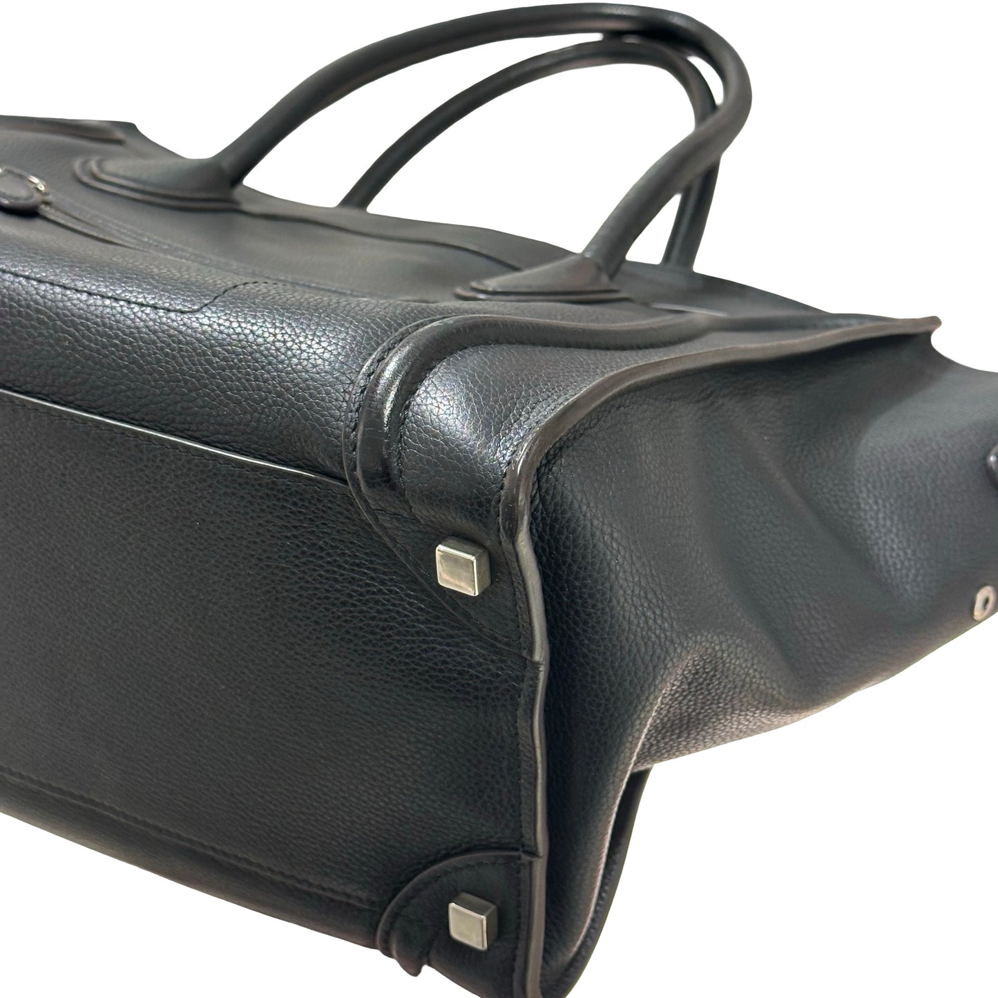 Used CÉLINE Luggage Large Handbag Black