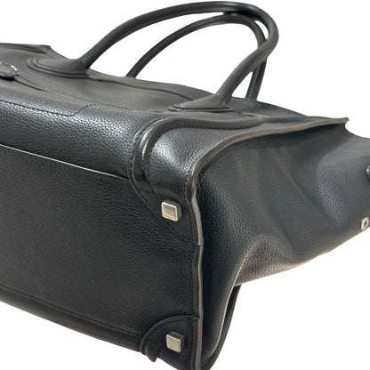 Used CÉLINE Luggage Large Handbag Black