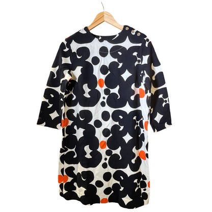 Used MARIMEKKO Dress Black White