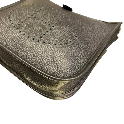 Used Hermès Evelyne Cross Body Bag Black PHW
