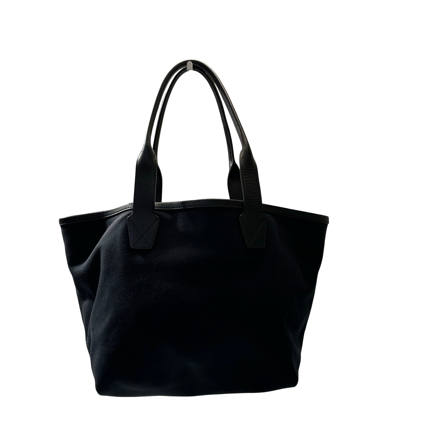 Used Balenciaga Canvas Tote cauvas Tote Bag Black